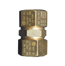 Brass AutoFlare® Coupling